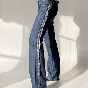 Vintage Dolce & Babbana wide leg low rise jeans